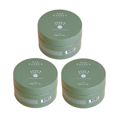 Nak Done.n.Dirty Hard Clay 90g Trio Bundle