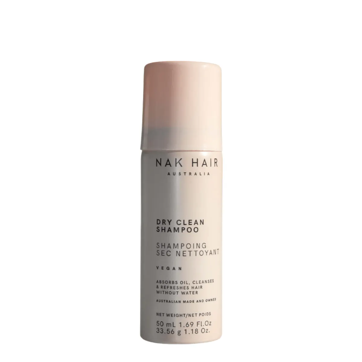 NAK Dry Clean Shampoo 50ml Old Packaging