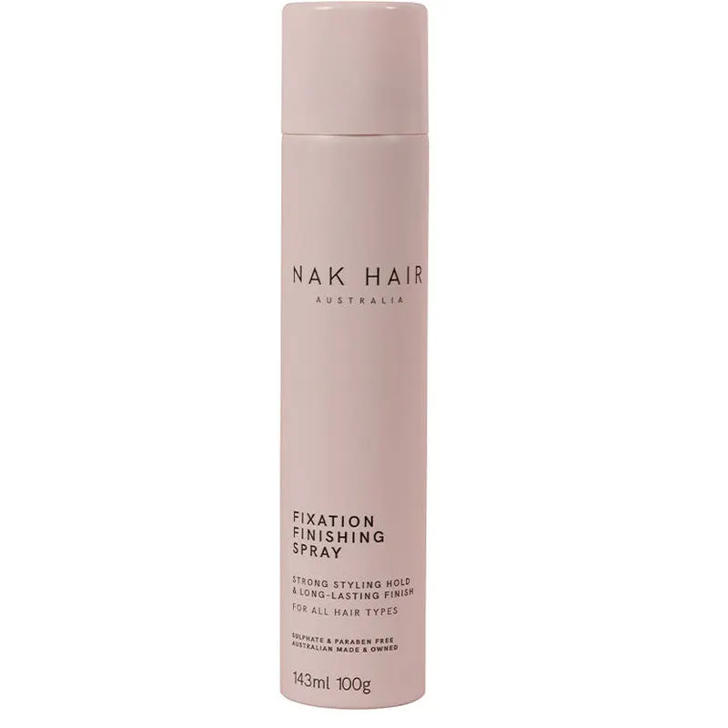 NAK Fixation Finishing Spray 100g Old Packaging