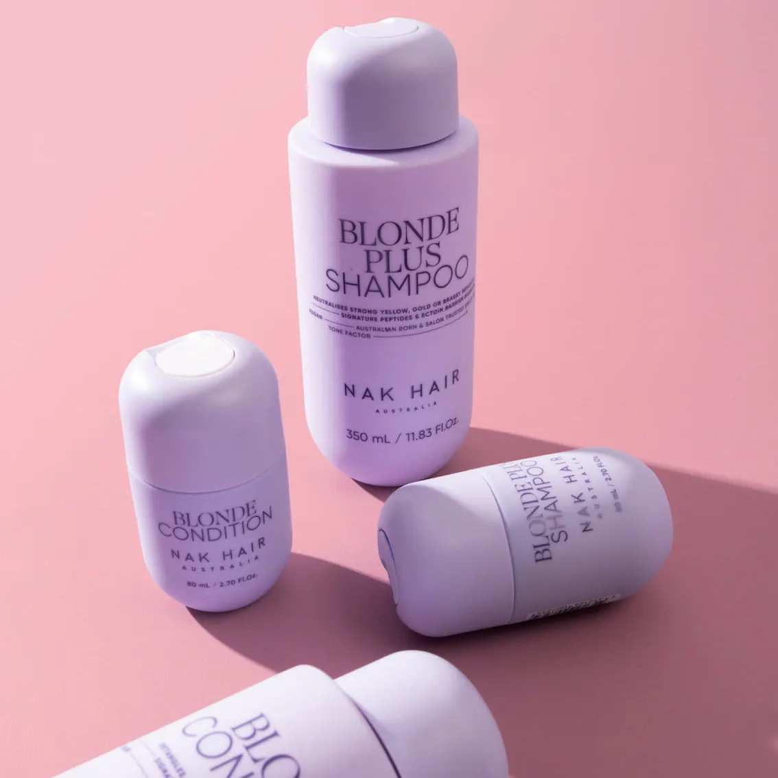 NAK Hair Blonde Plus Shampoo and Conditioner Duo Bundle, view 5