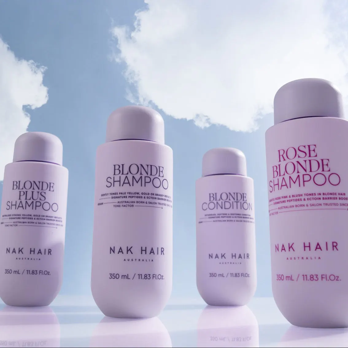 NAK Hair Blonde Shampoo and Conditioner Duo Bundle, view 3