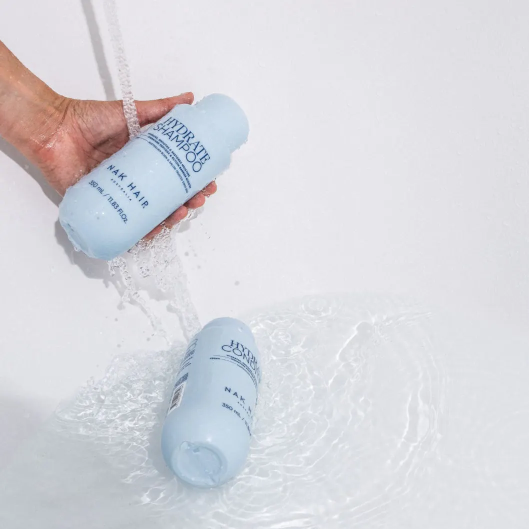 NAK Hair Hydrate Shampoo and Conditioner Duo Bundle, view 3
