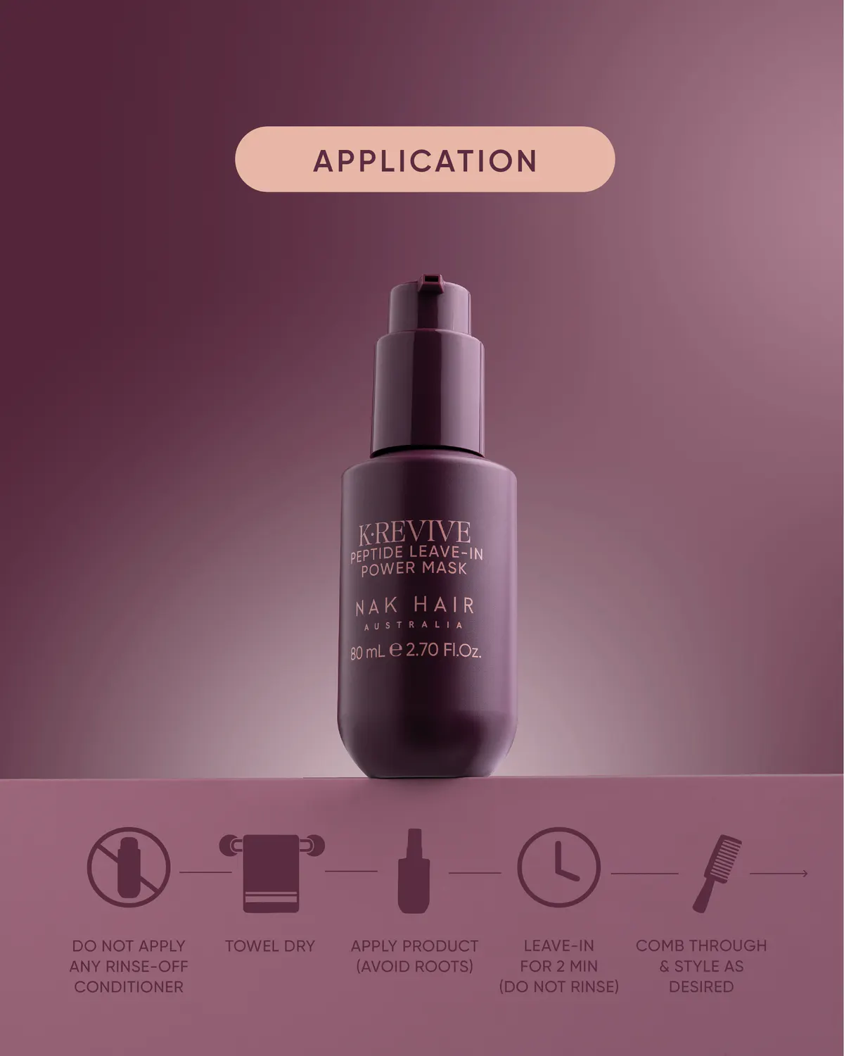 NAK Hair K.REVIVE Holiday Peptide Duo Pack, view 4