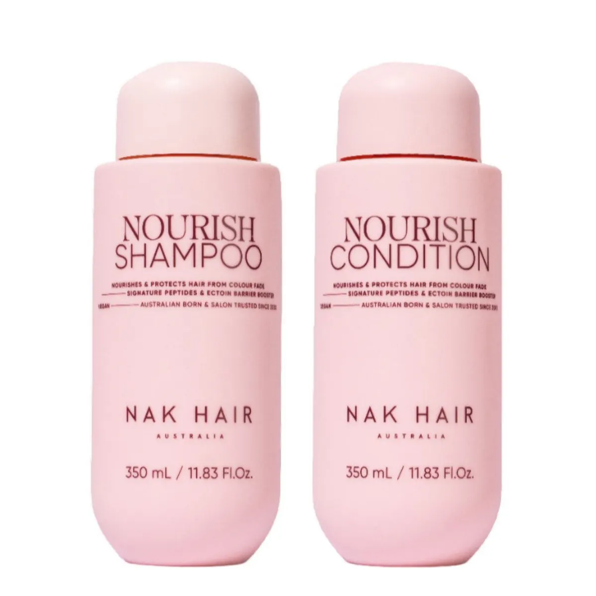 NAK Hair Nourish Shampoo and Conditioner Duo Bundle