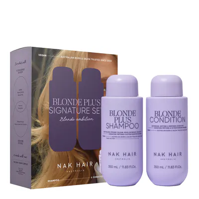 NAK Hair Signature Blonde Plus Duo Pack