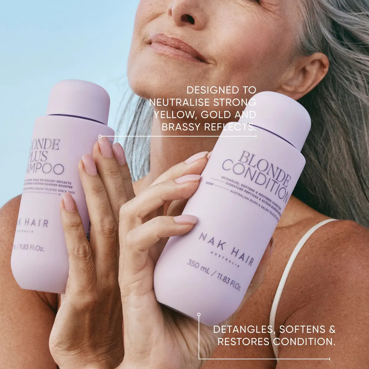 NAK Hair Signature Blonde Plus Duo Pack, view 2