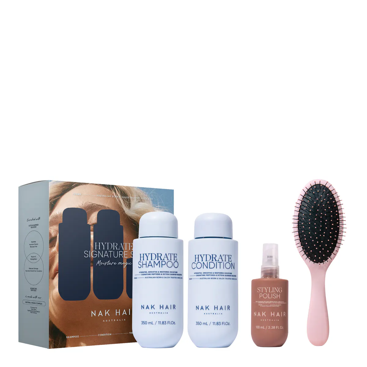 NAK Hair Signature Hydrate Quad Pack