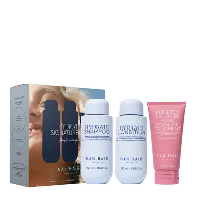 NAK Hair Signature Hydrate Trio Pack
