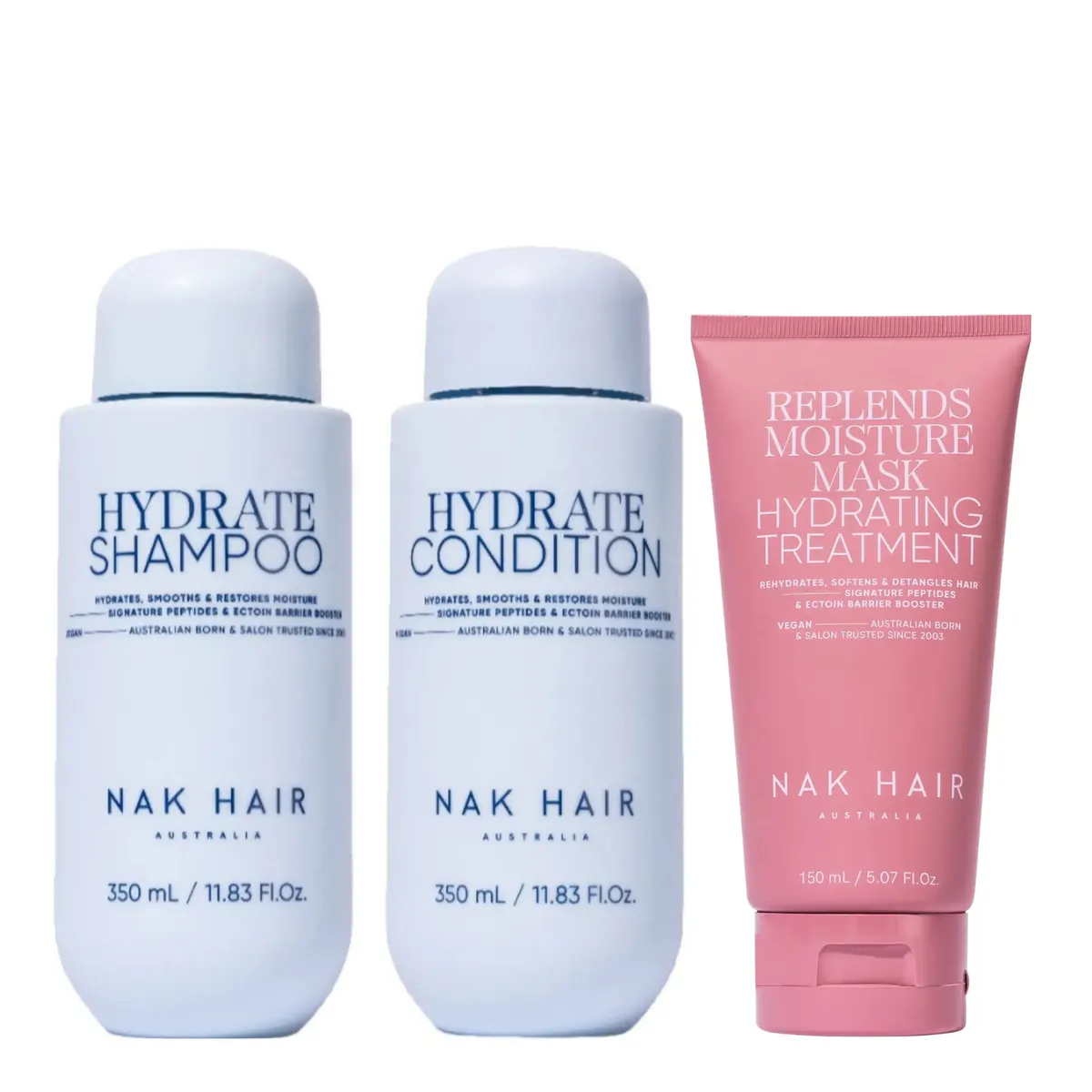 NAK Hair Signature Hydrate Trio Pack, view 2