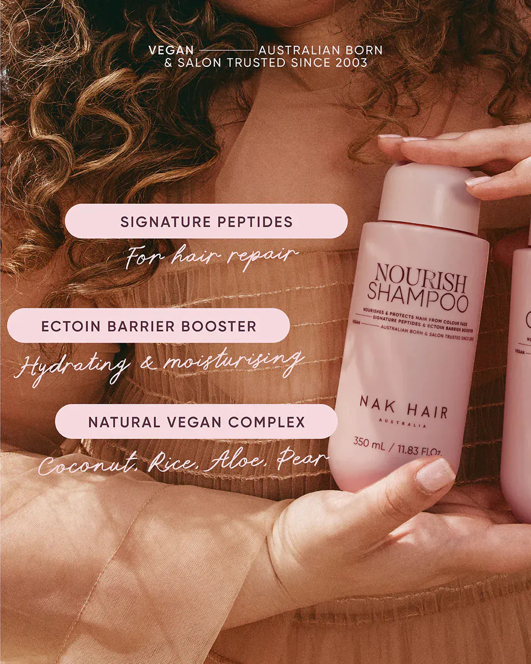 NAK Hair Signature Nourish Duo Pack, view 5