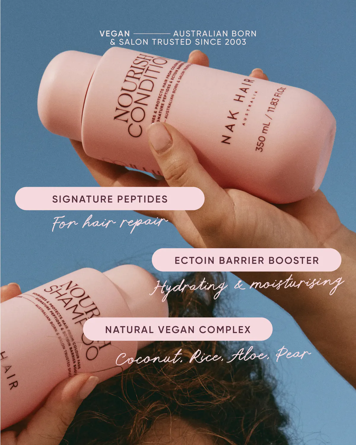 NAK Hair Signature Nourish Duo Pack, view 6