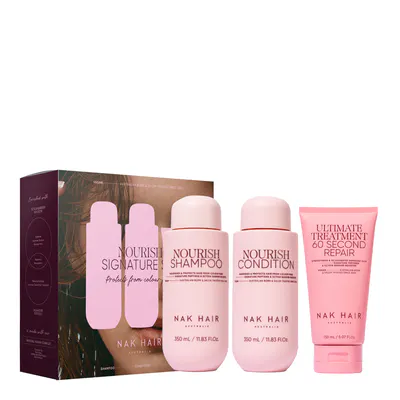 NAK Hair Signature Nourish Trio Pack