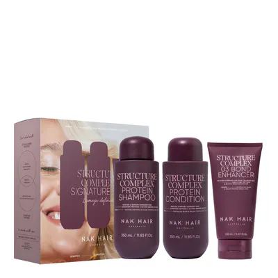 NAK Hair Signature Structure Complex Trio Pack