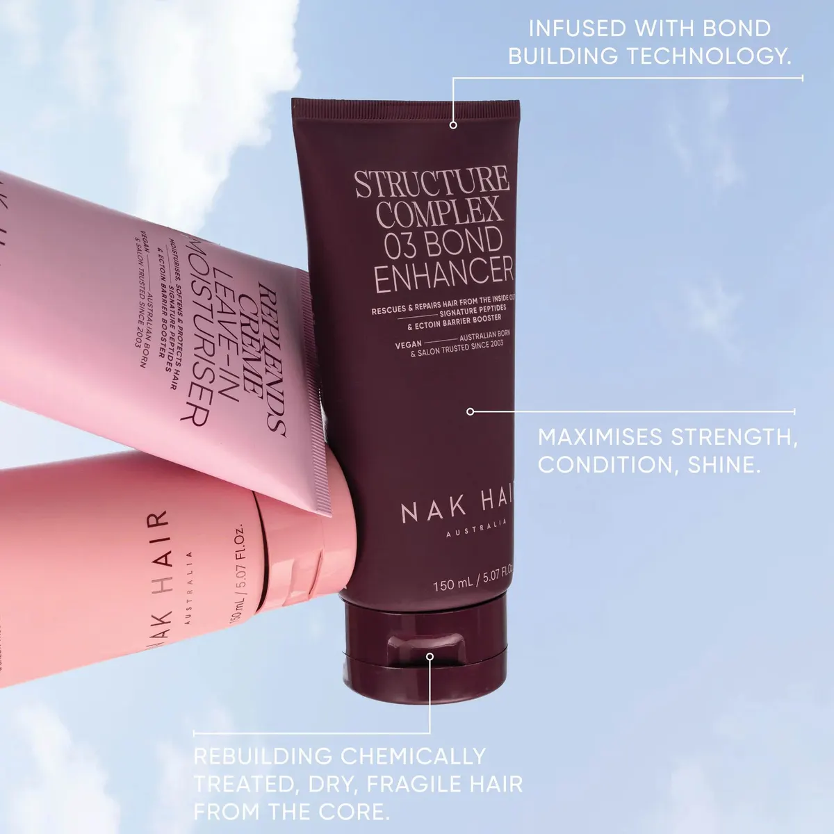 NAK Hair Signature Structure Complex Trio Pack, view 3