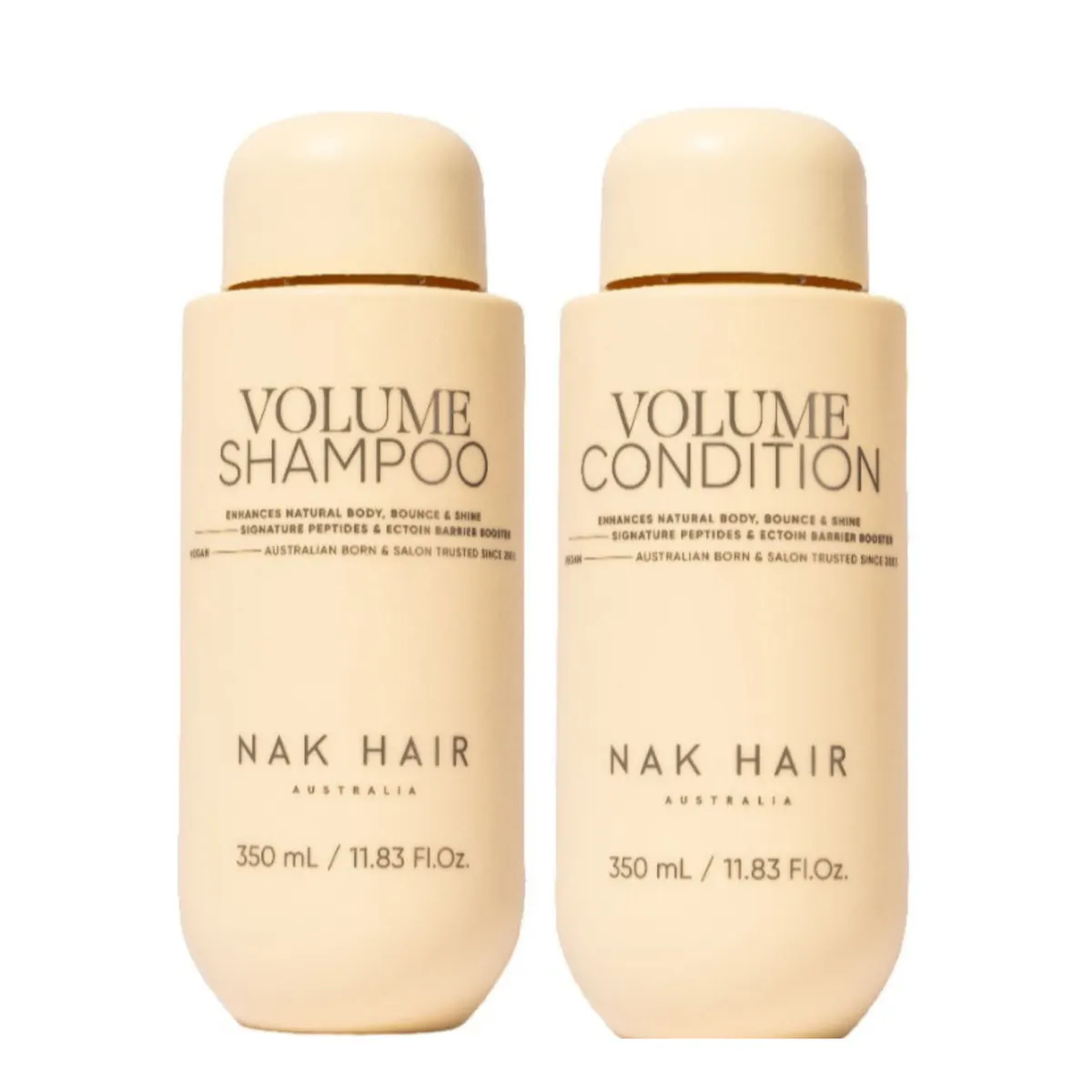 NAK Hair Volume Shampoo and Conditioner Duo Bundle