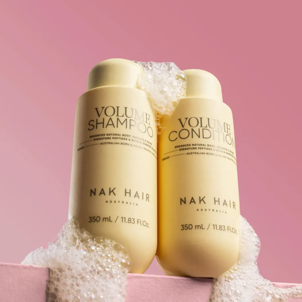 NAK Hair Volume Shampoo and Conditioner Duo Bundle, view 2