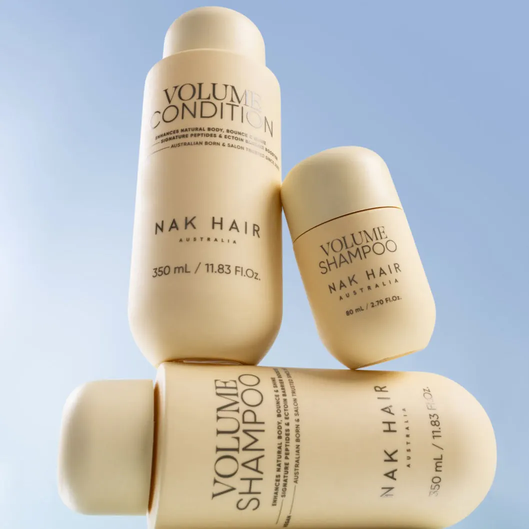 NAK Hair Volume Shampoo and Conditioner Duo Bundle, view 3