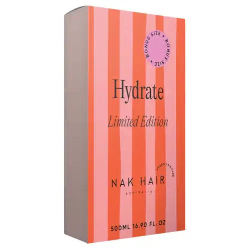 Nak Hydrate Shampoo and Conditioner 500ml Duo Pack Old Packaging, view 2