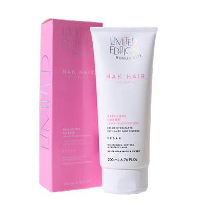 Nak Replends Créme Leave in Moisturiser 200ml Bonus Size Old Packaging