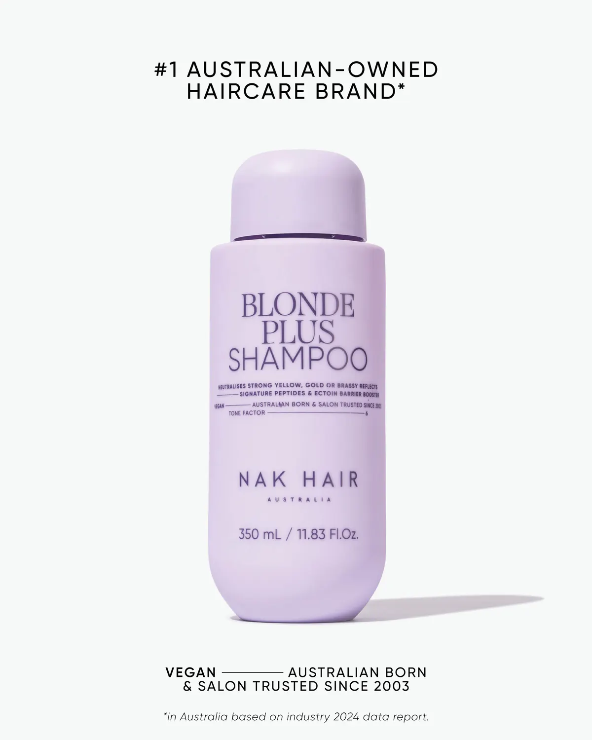 NAK Hair Blonde Plus Shampoo 350ml, view 8