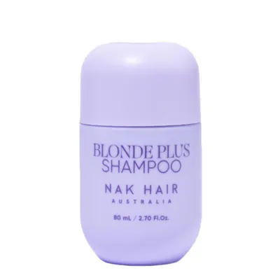 NAK Hair Blonde Plus Shampoo 80ml