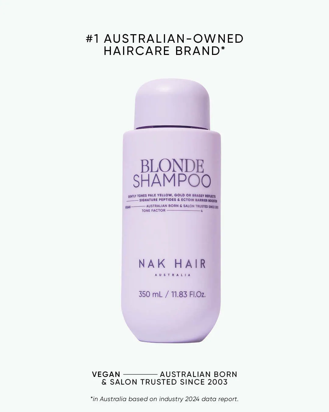 NAK Hair Blonde Shampoo 350ml, view 8