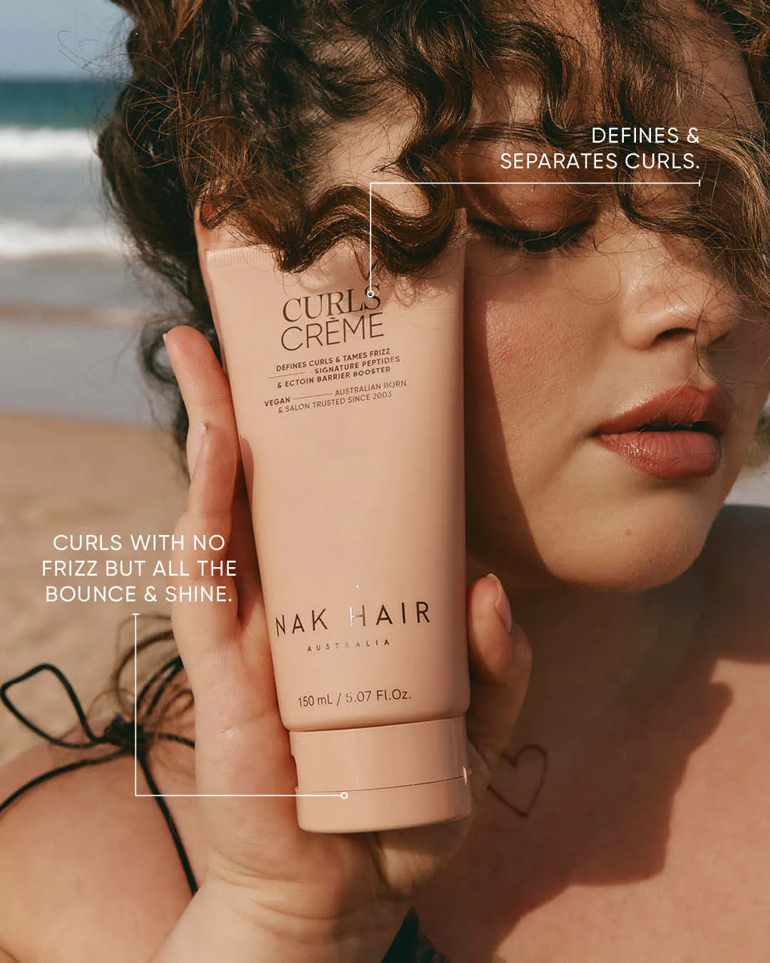 NAK Hair Curls Creme 150ml, view 5