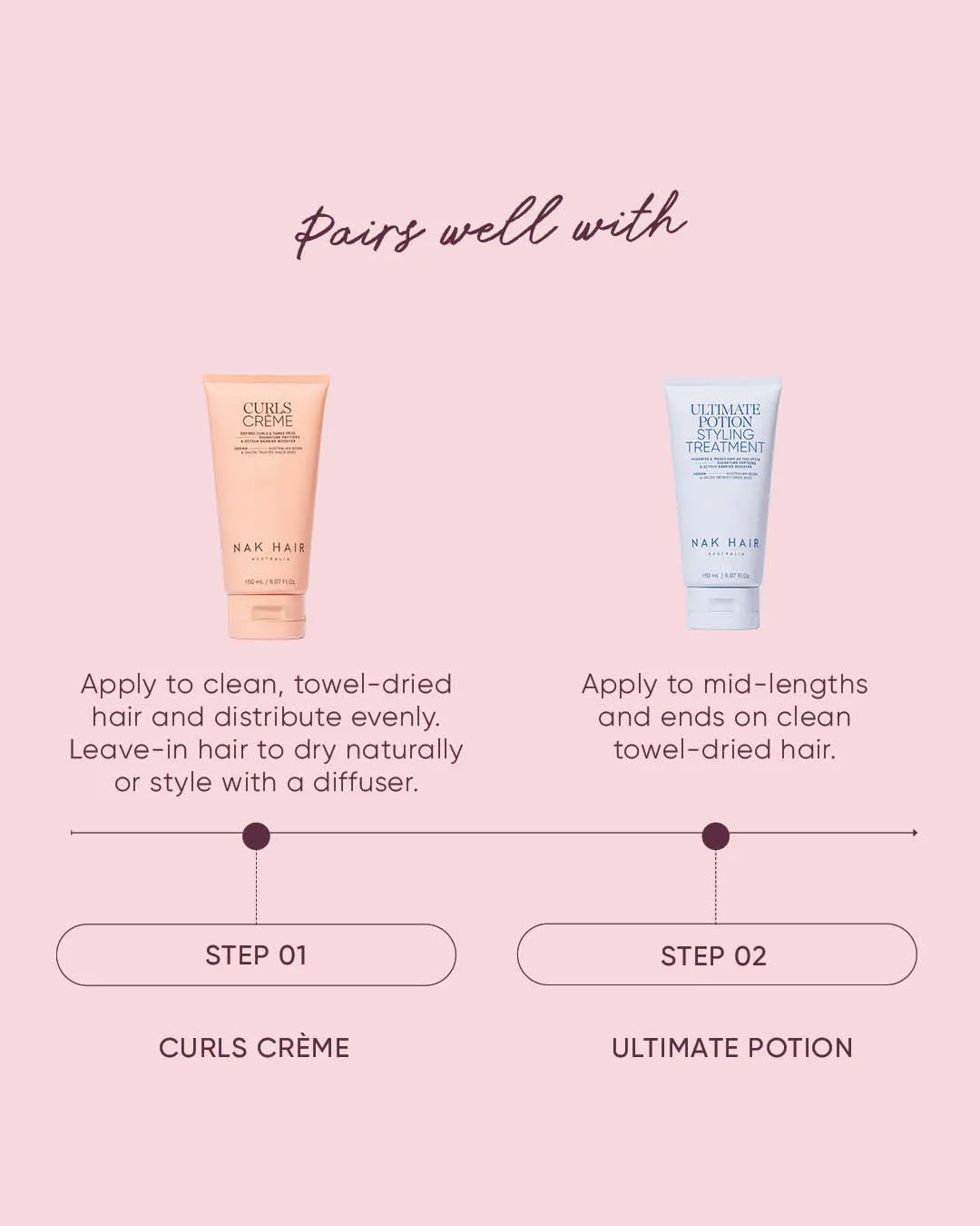 NAK Hair Curls Creme 150ml, view 7