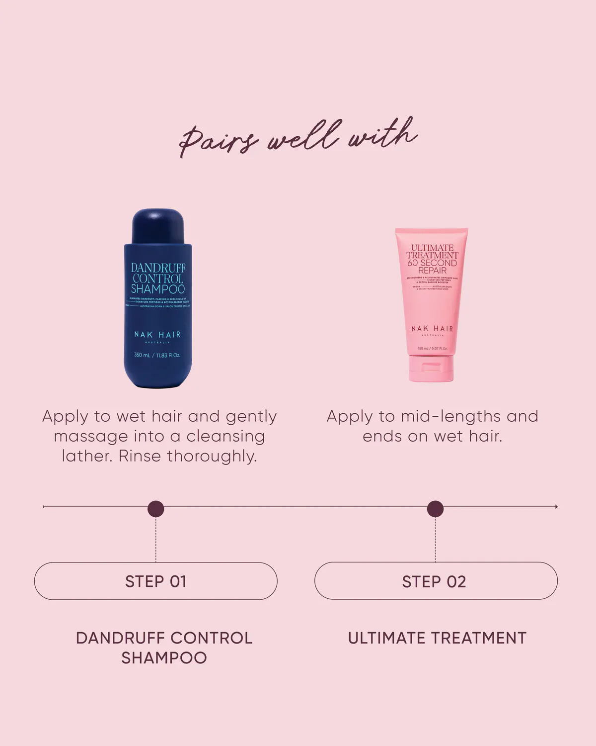 NAK Hair Dandruff Control Shampoo 350ml, view 7