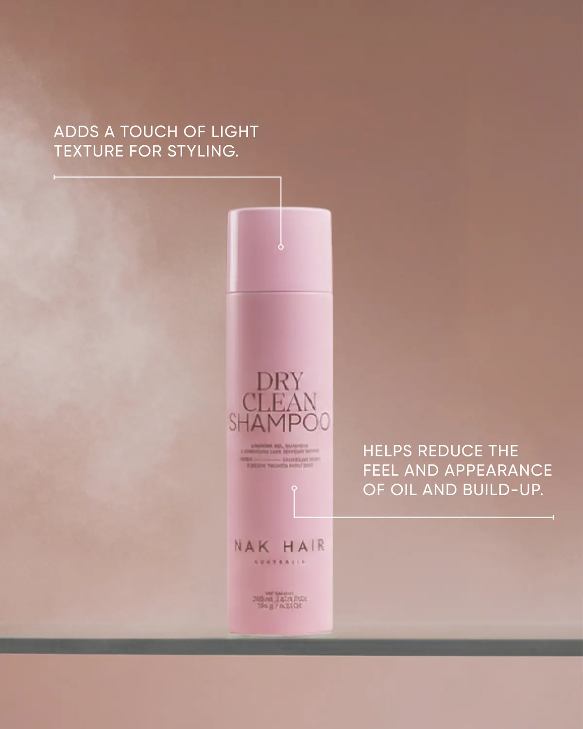 NAK Hair Dry Clean Shampoo 200ml, view 4
