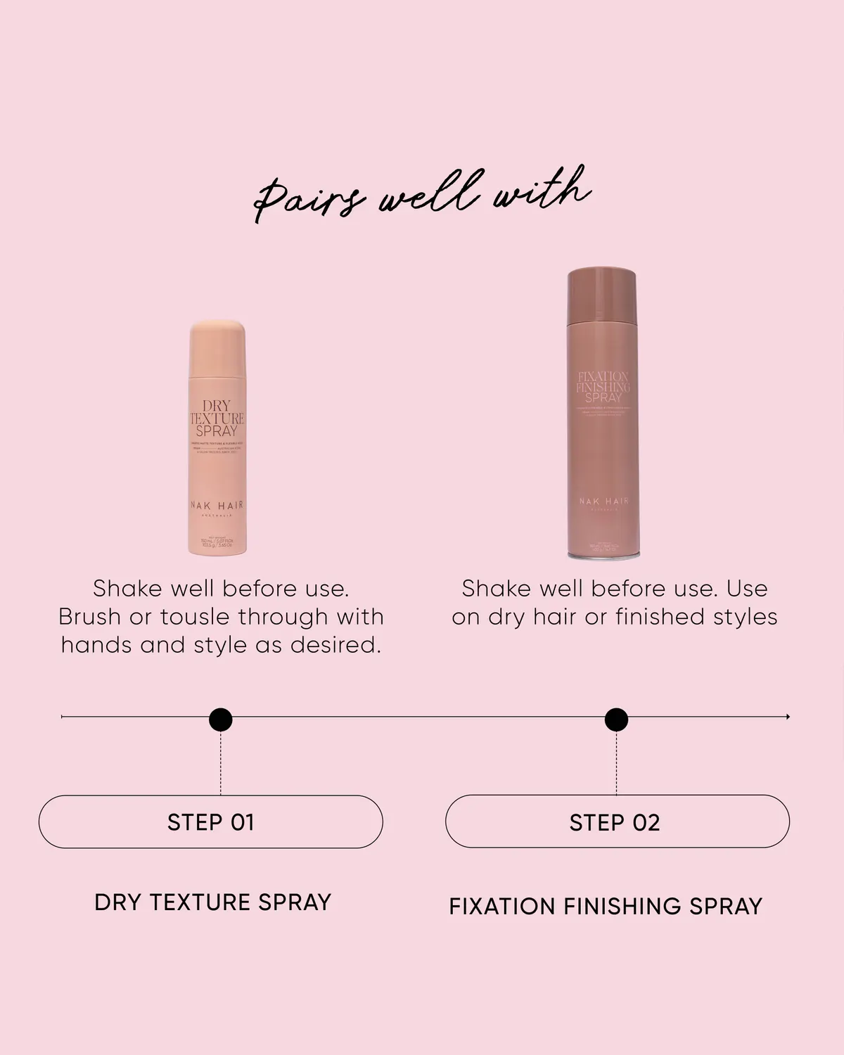 NAK Hair Dry Texture Spray 150g, view 5