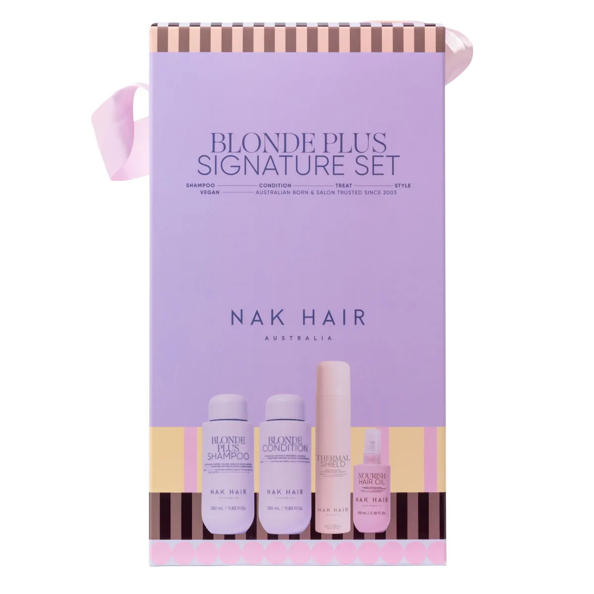 NAK Hair Holiday Blonde Plus Quad Pack
