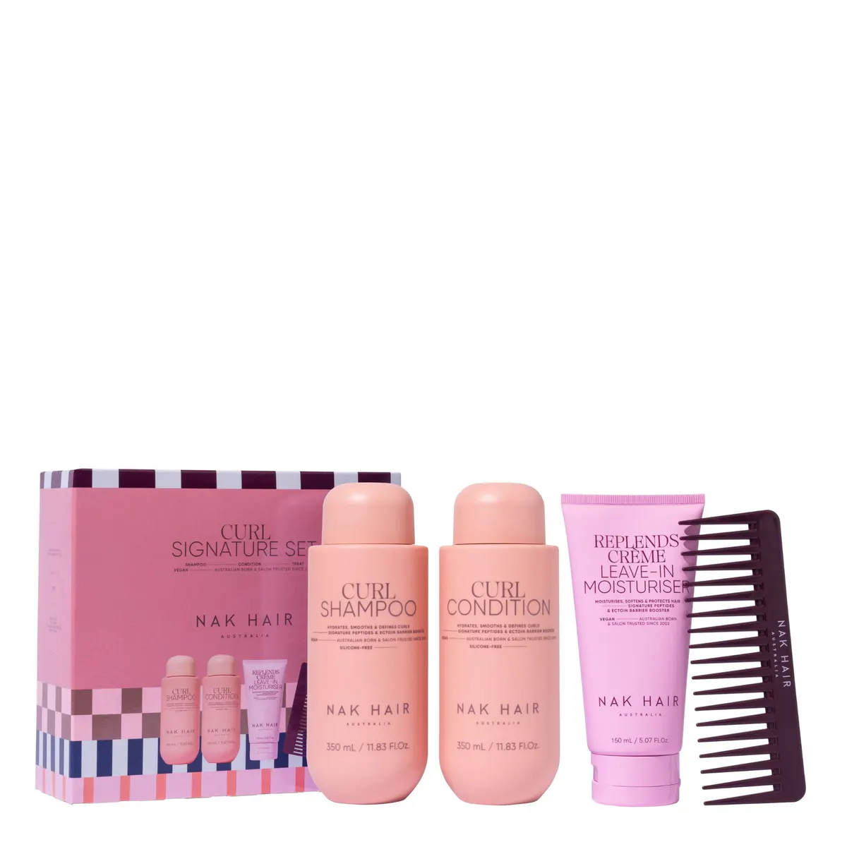 NAK Hair Holiday Curl Trio Pack