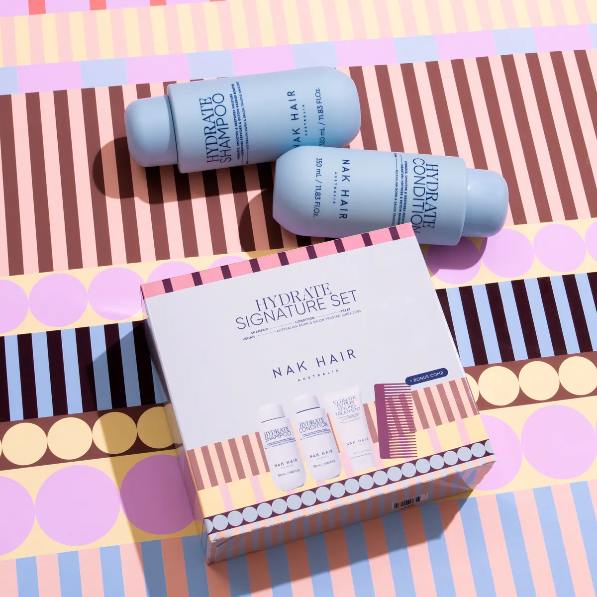 NAK Hair Holiday Hydrate Trio Pack, view 2