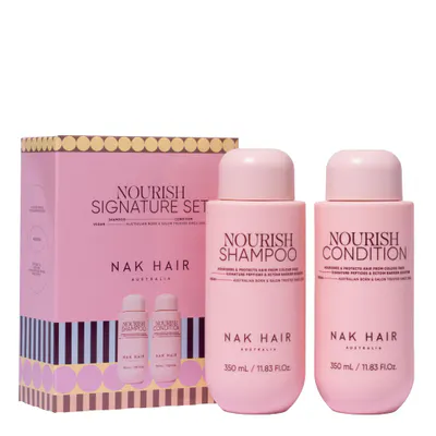 NAK Hair Holiday Nourish 350ml Duo Pack
