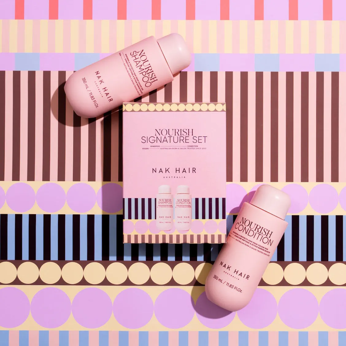 NAK Hair Holiday Nourish 350ml Duo Pack, view 2