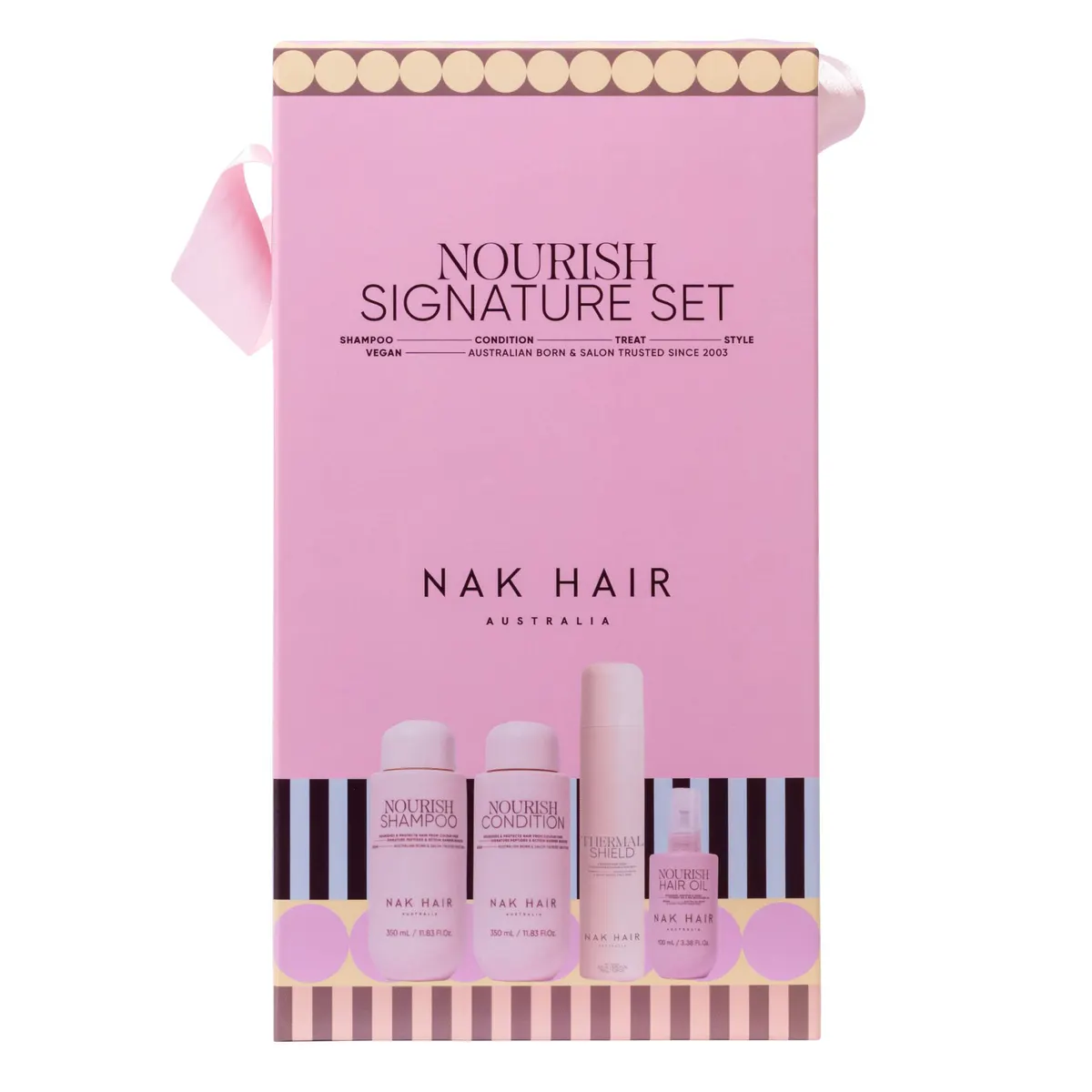 NAK Hair Holiday Nourish Quad Pack