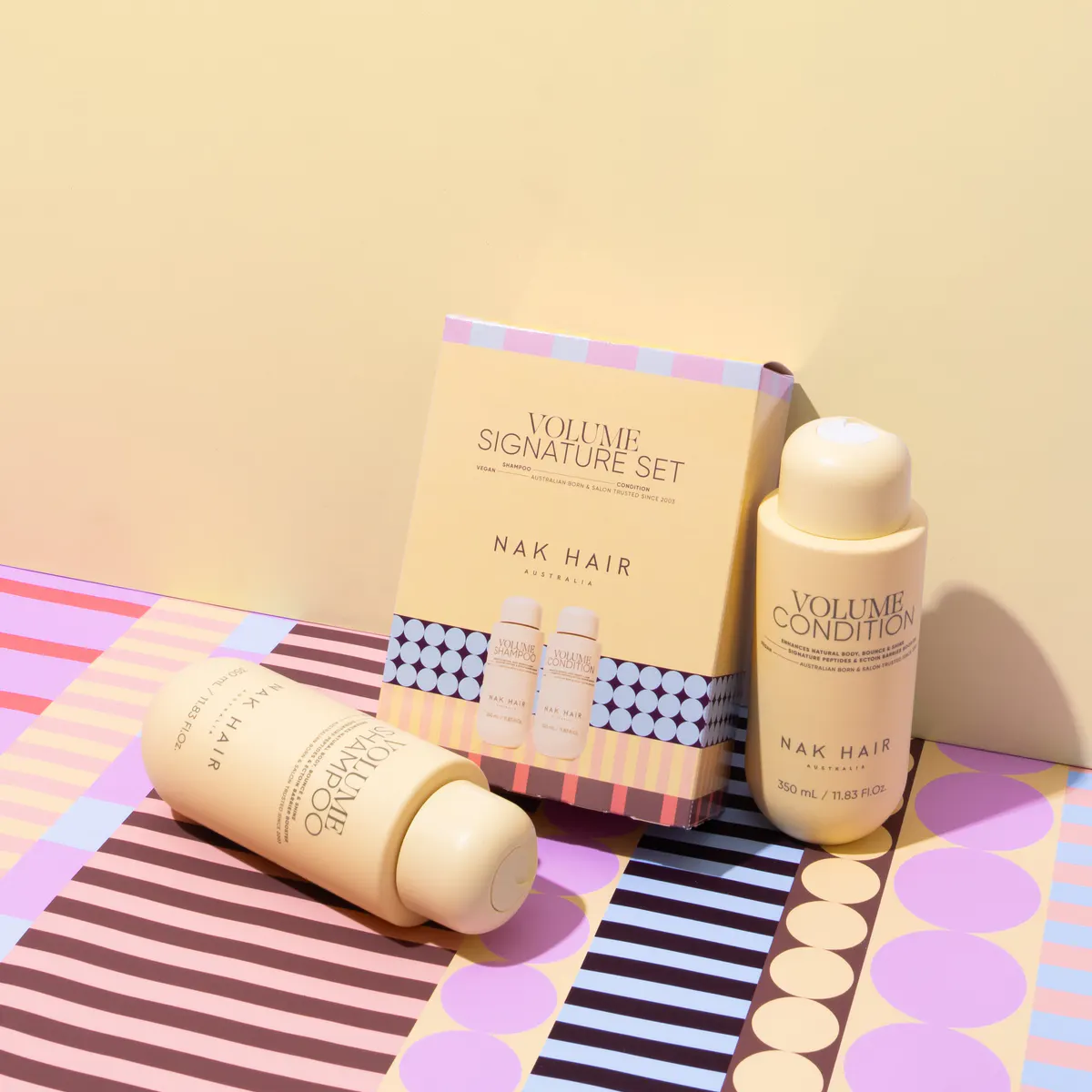 NAK Hair Holiday Volume 350ml Duo Pack, view 2