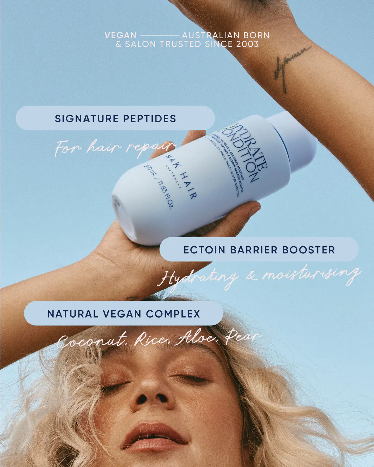 NAK Hair Hydrate Conditioner 350ml, view 4