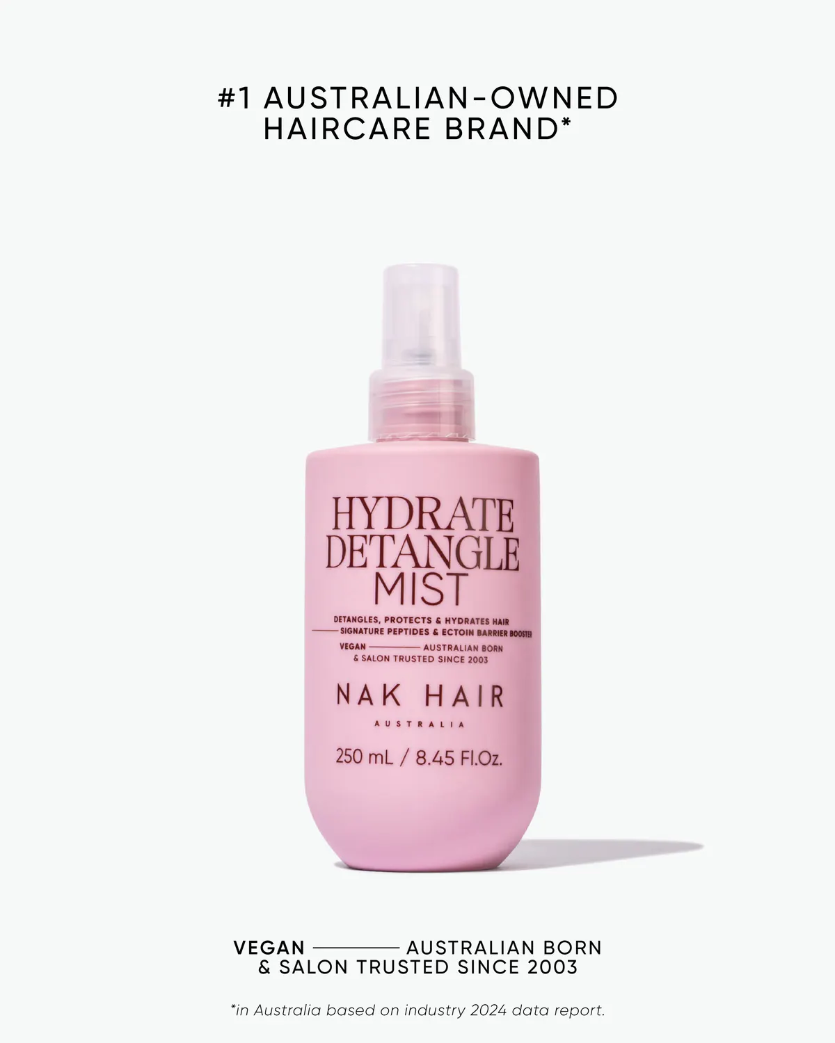 NAK Hair Hydrate Detangle Mist 250ml, view 9