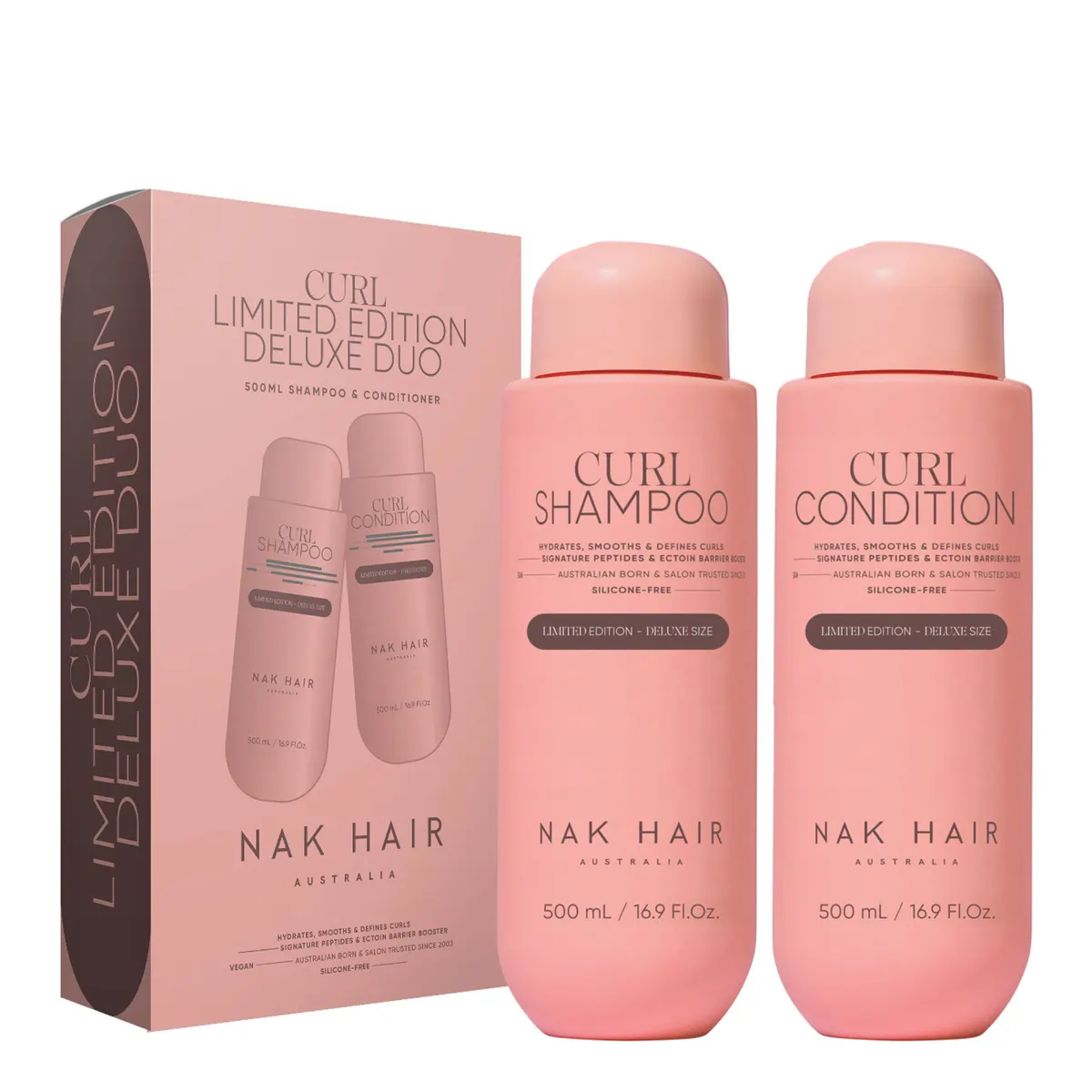 NAK Hair Limited Edition Curl Duo 500ml