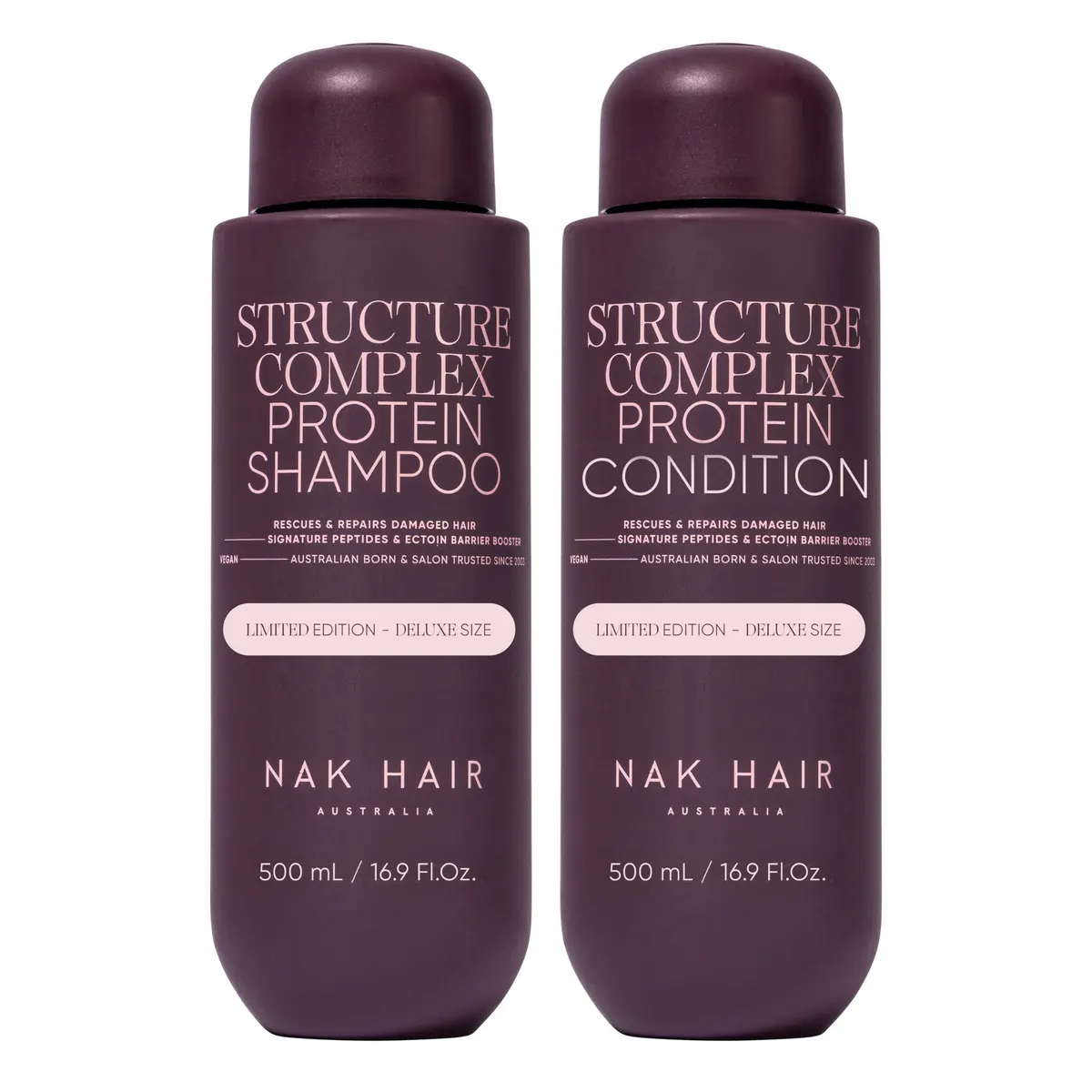 NAK Hair Limited Edition Structure Complex Duo 500ml, view 2