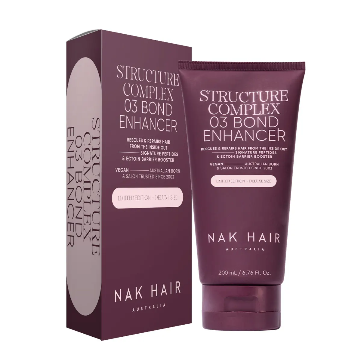 NAK Hair Limited Edition Structure Complex No.3 Bond Enhancer 200ml, view 2