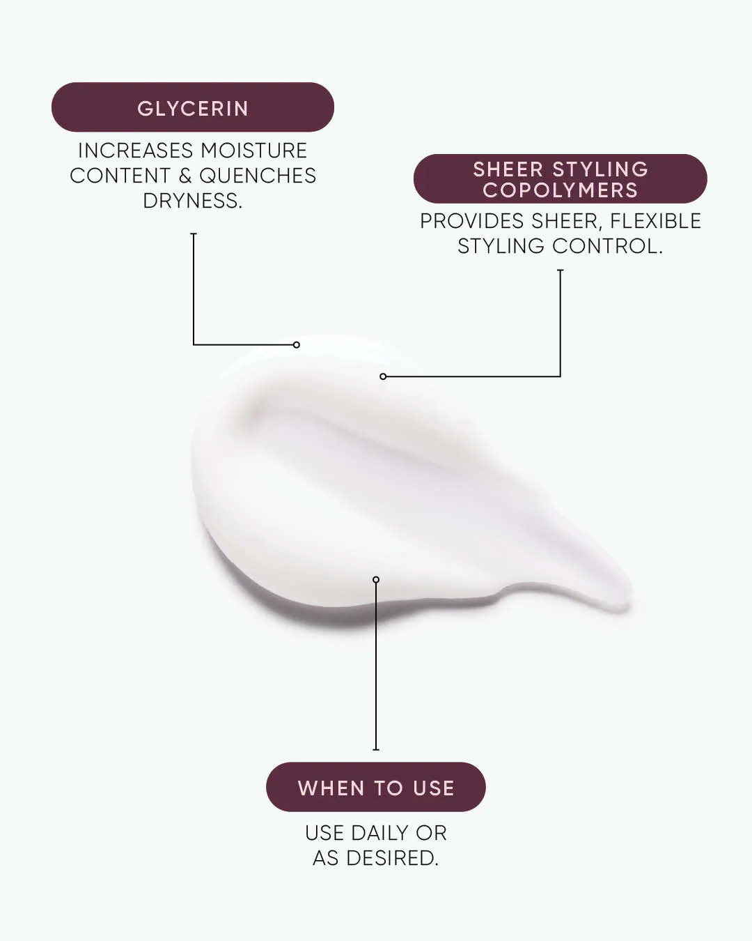 NAK Hair Luxe Finishing Creme 100ml, view 3