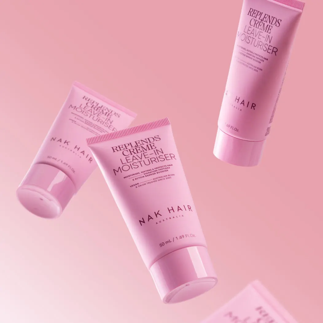 NAK Hair Replends Creme Leave in Moisturiser 50ml, view 3