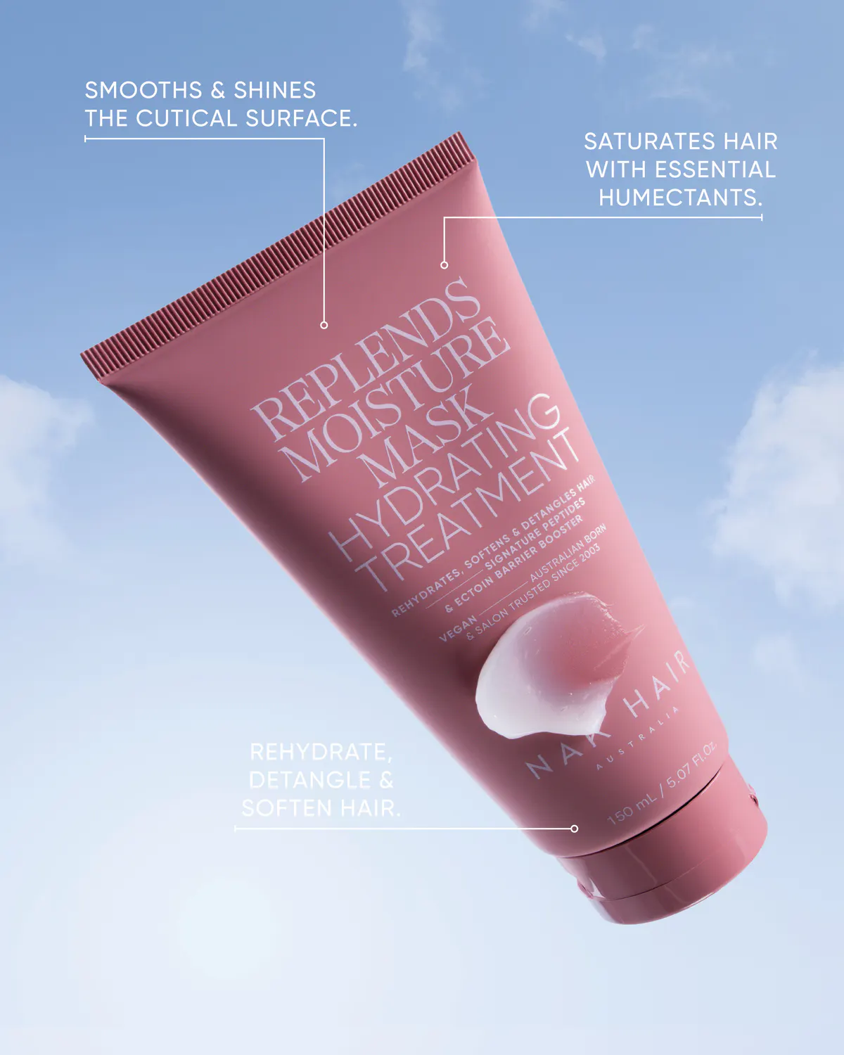 NAK Hair Replends Moisture Mask 150ml, view 5