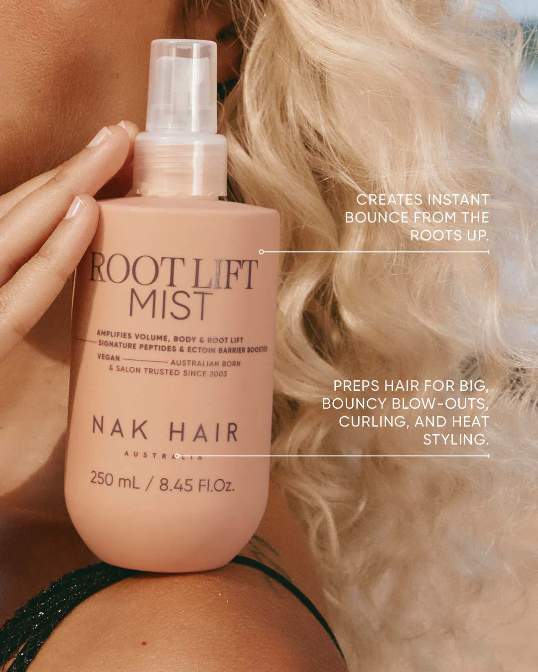 NAK Hair Root Lift Mist 250ml, view 5