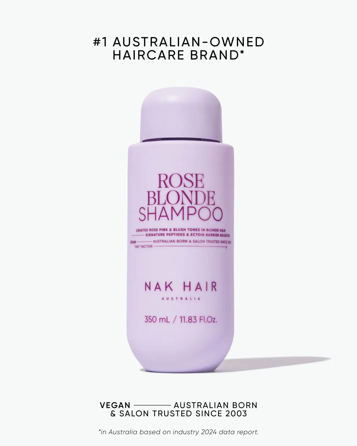 NAK Hair Rose Blonde Shampoo 350ml, view 8