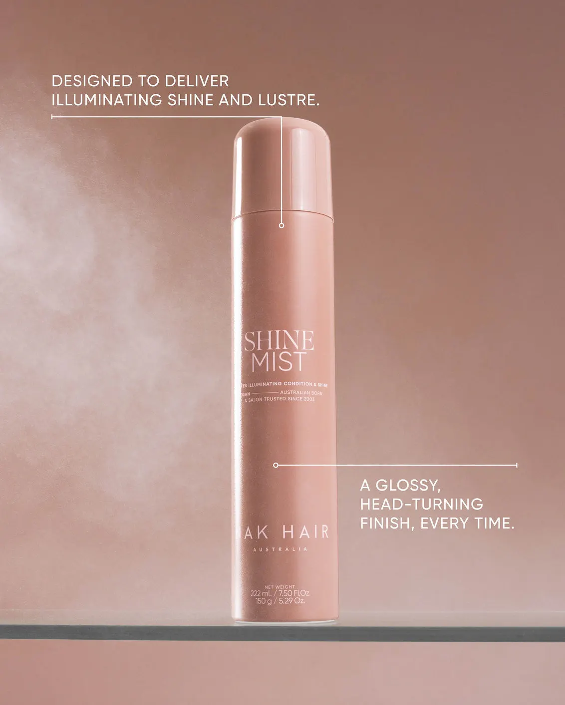 NAK Hair Shine Mist 150g, view 4