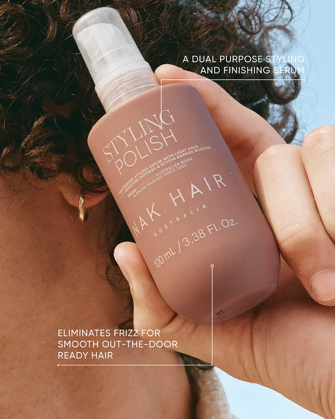 NAK Hair Styling Polish 100ml, view 5
